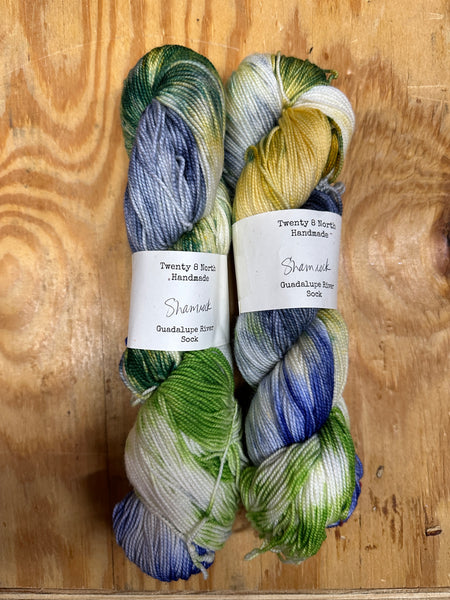 Shamrock  Guadalupe River Sock